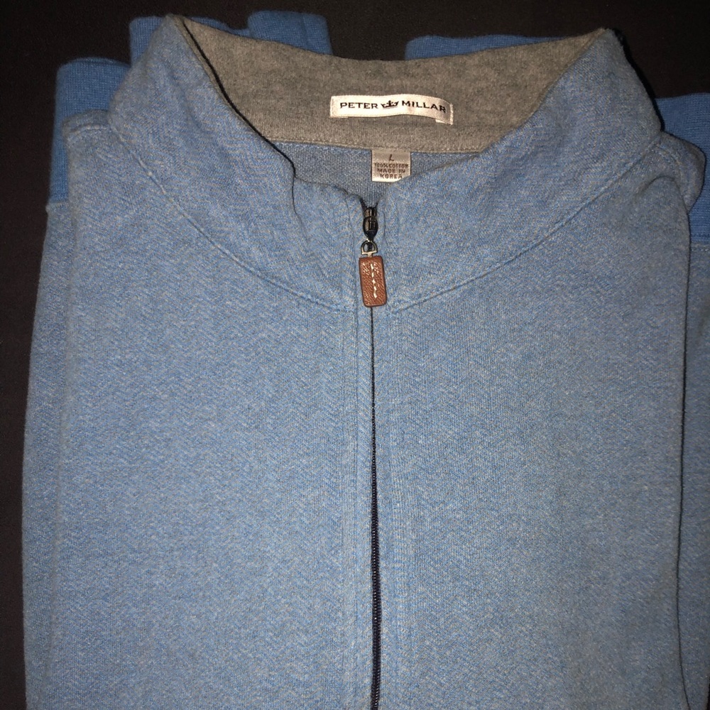 Peter Millar 1/4 zip pullover sweater